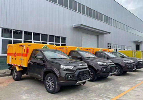 江汉石油管理局爆破器材运输车-保障安全与效率的关键